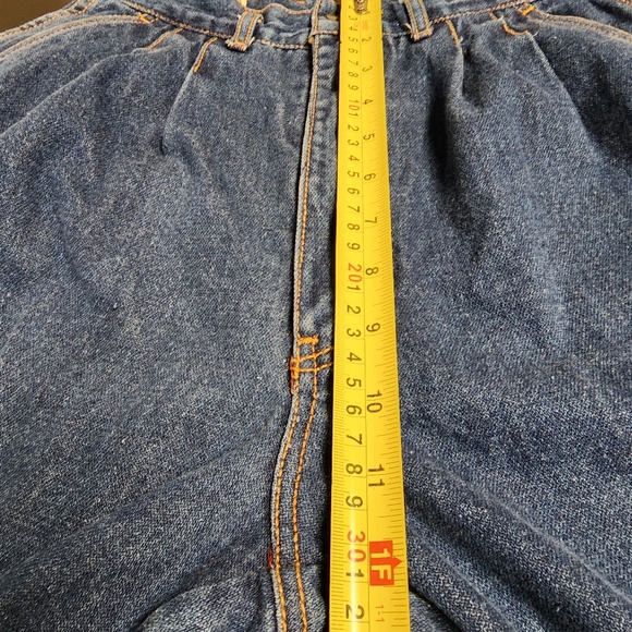 inventory reduction 30% off bundl Vintage 80s Backsiders high rise jeans size 11 - Picture 11 of 16